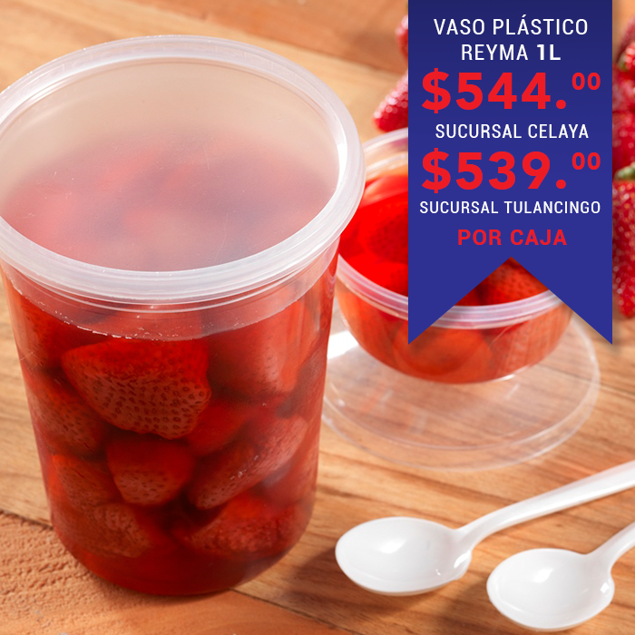 VASO PLÁSTICO REYMA 1L